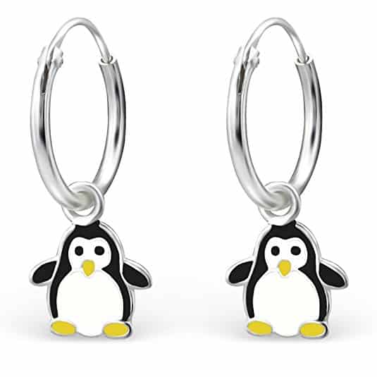 Pendientes de pingüinos